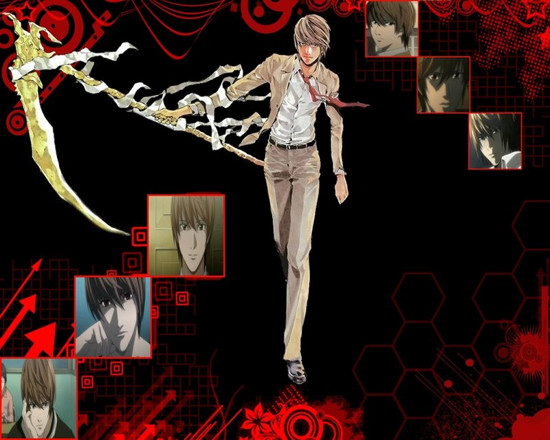 Light Yagami with Death Note