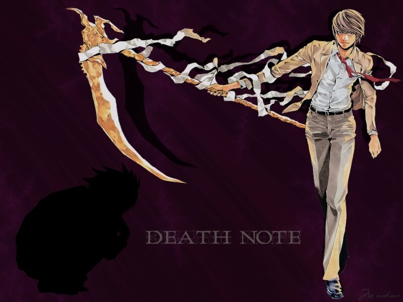 Light Yagami with Death Note