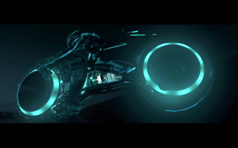 Lightcycle Motorcycle — Teal