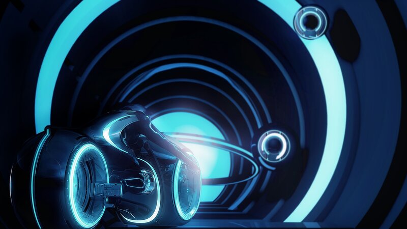 Lightcycle Vehicle