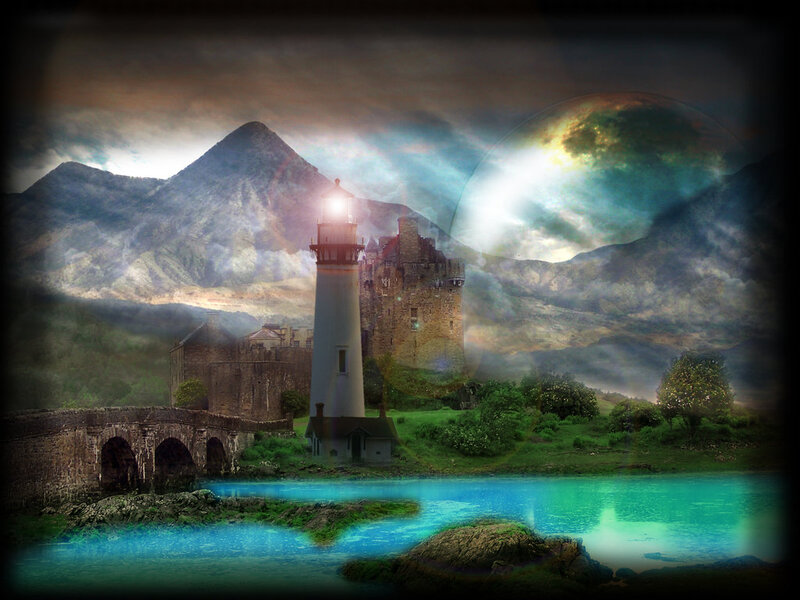 Lighthouse and Castle