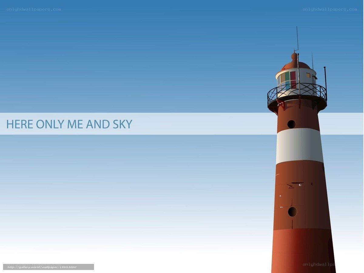 Lighthouse and sky