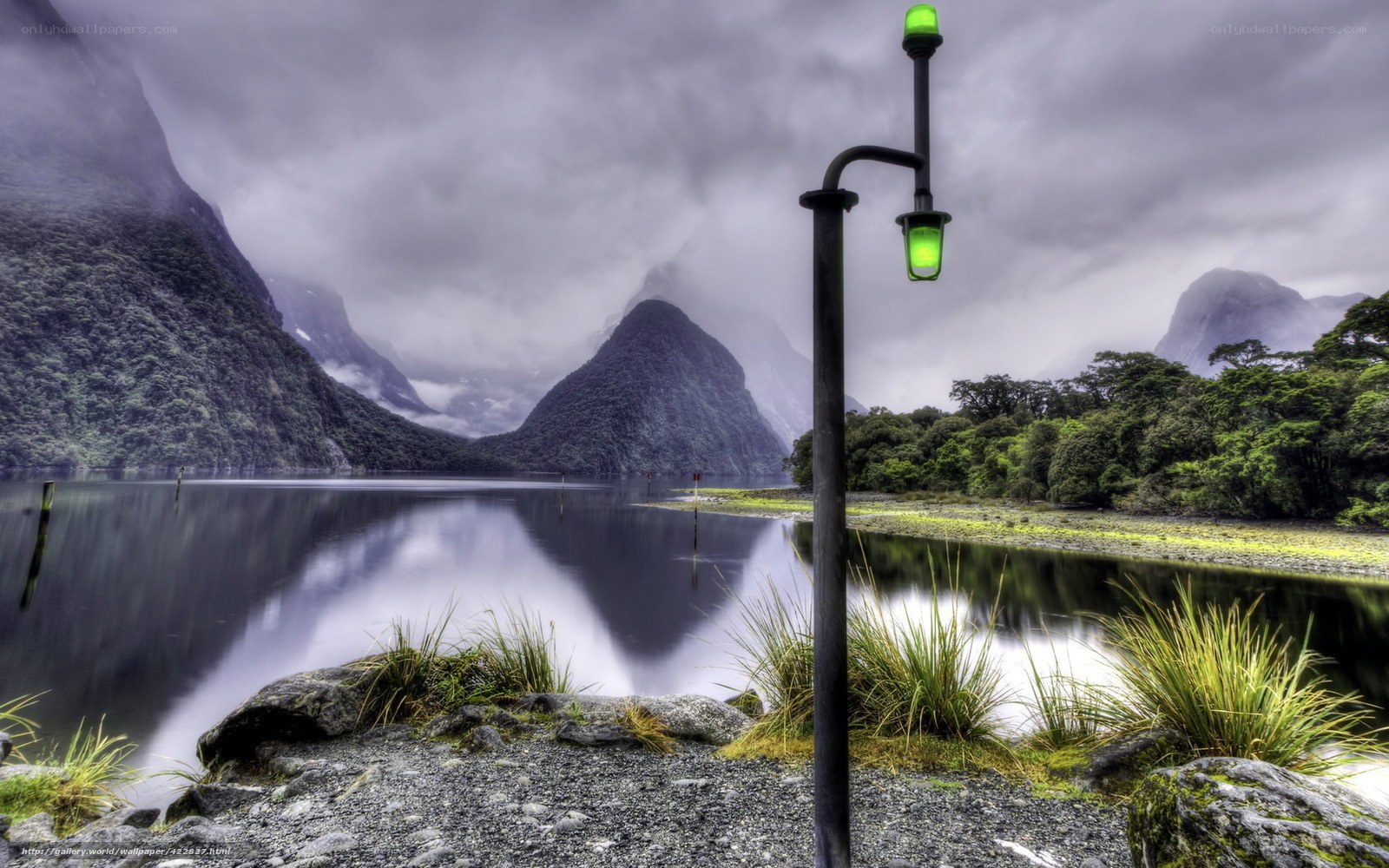 Lighthouse at Milford Sound