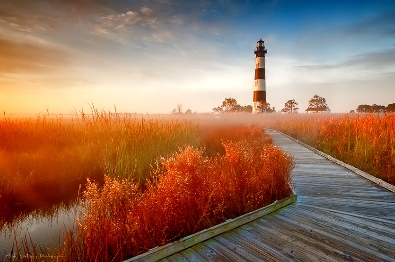 Lighthouse at Sunrise