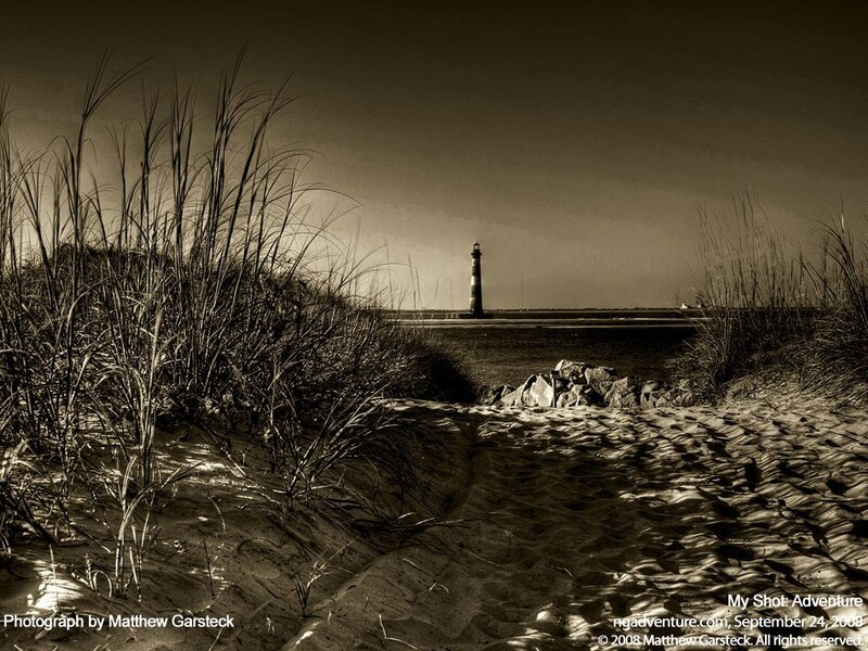 Lighthouse at the beach