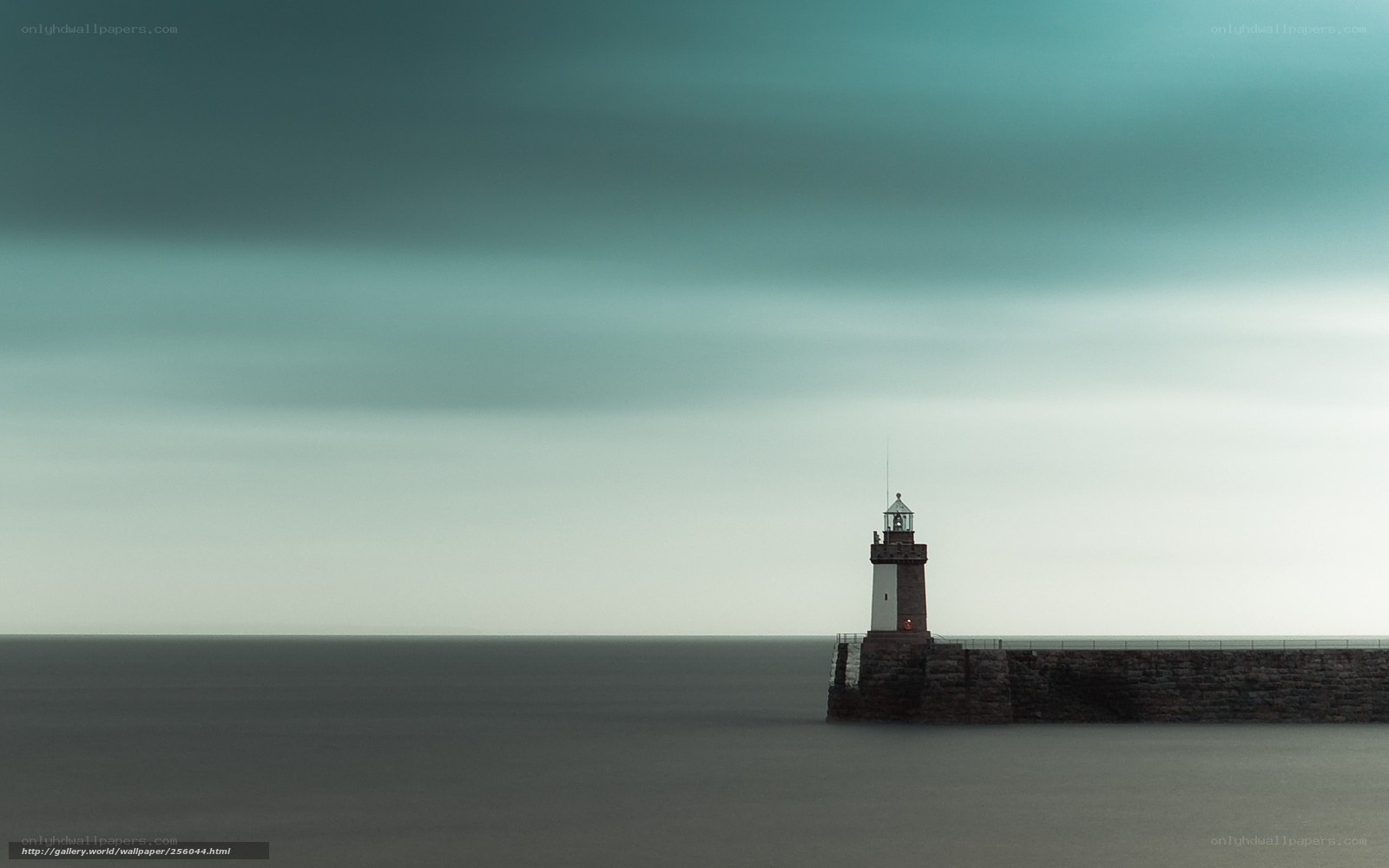 Lighthouse at the end of the pier