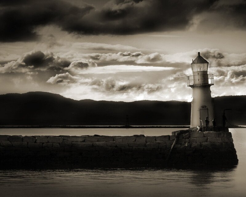 Lighthouse at the pier