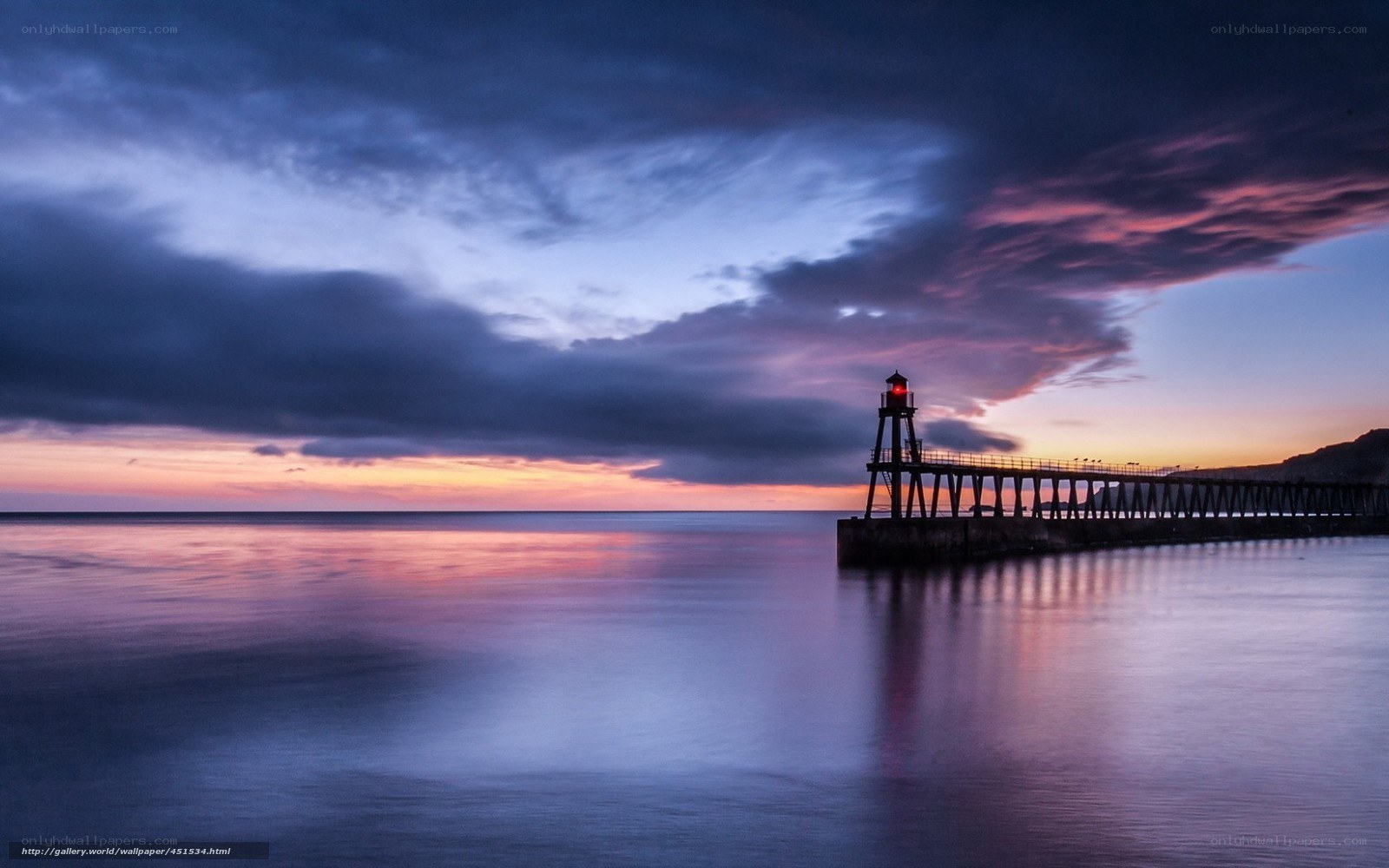 Lighthouse at twilight