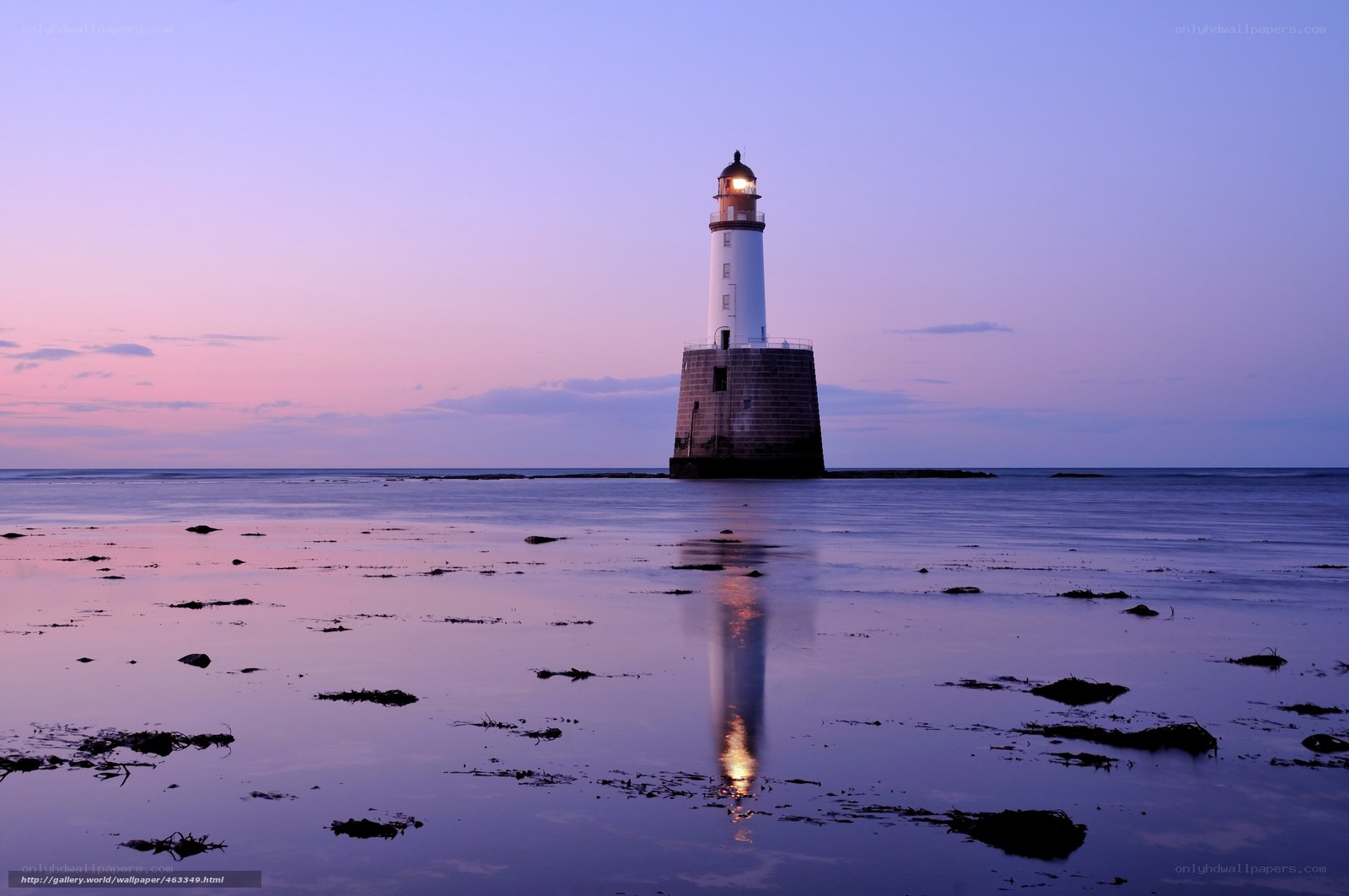 Lighthouse at twilight