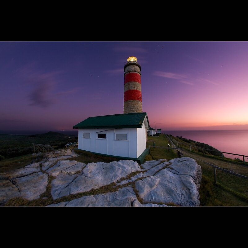 Lighthouse at twilight