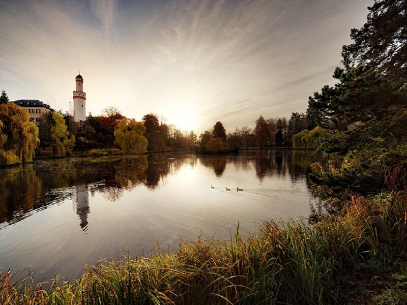 Lighthouse by Lake