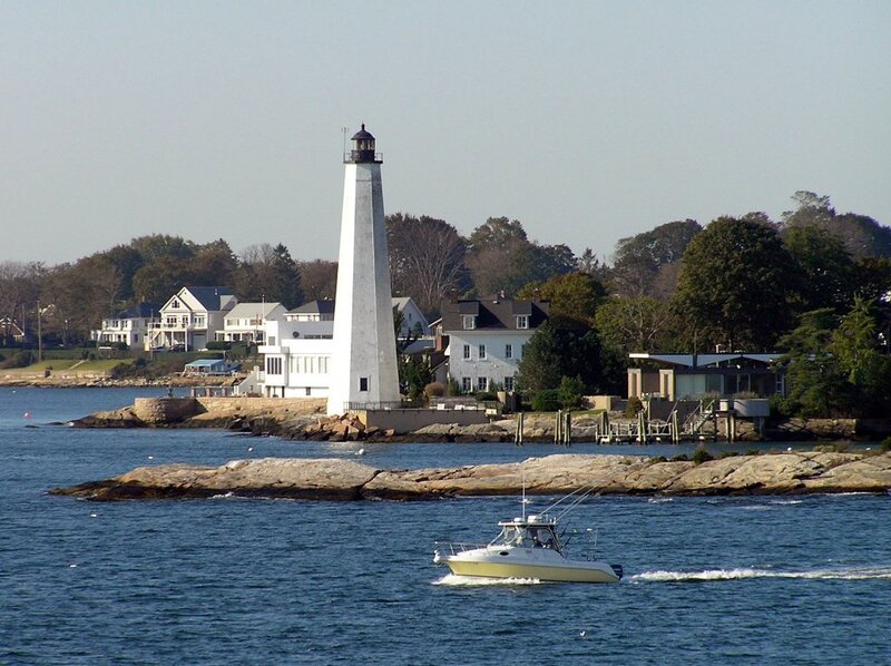 Lighthouse by the coast
