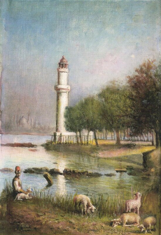 Lighthouse by the river