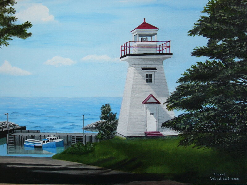 Lighthouse by the sea