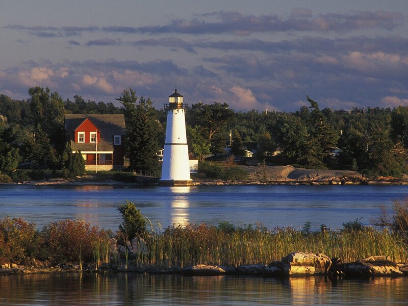 Lighthouse by the water