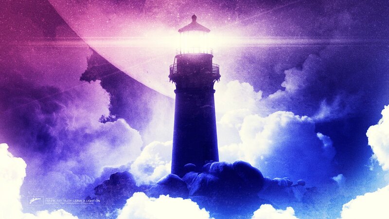 Lighthouse in Clouds