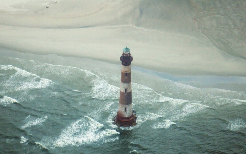 Lighthouse in Ocean