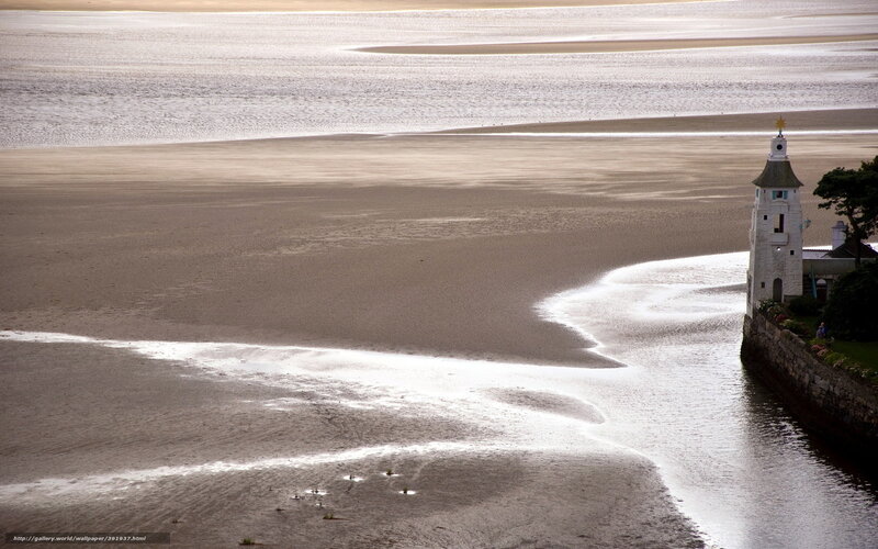 Lighthouse on a Beach