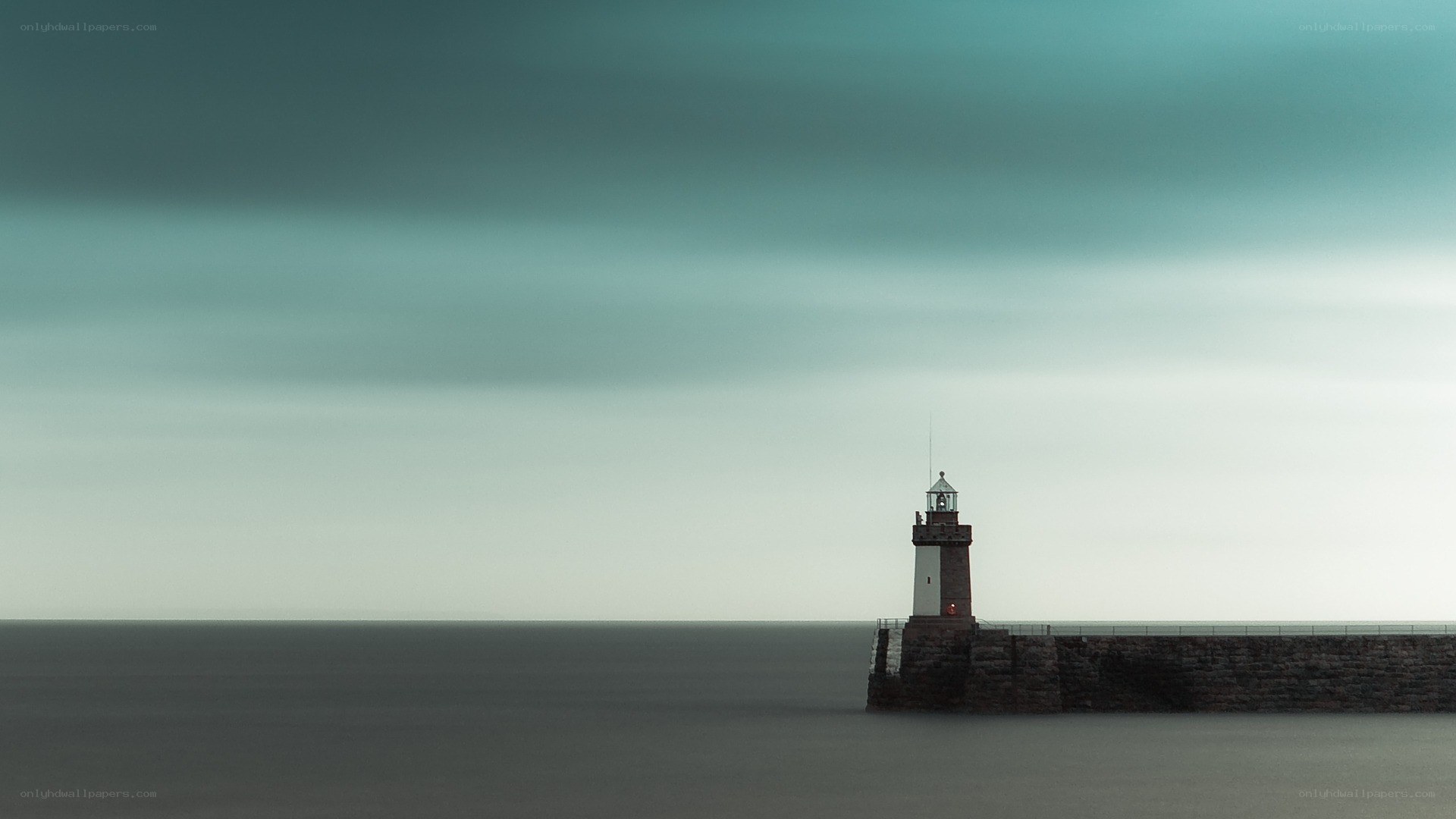 Lighthouse on a calm day