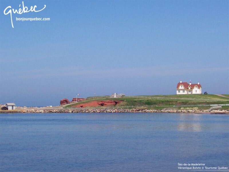 Lighthouse on a Cliff — Blue, Serene