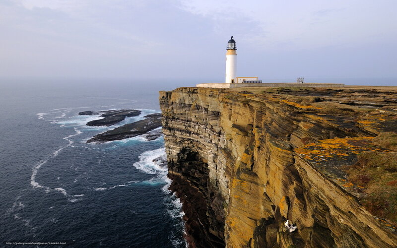 Lighthouse on a Clifftop