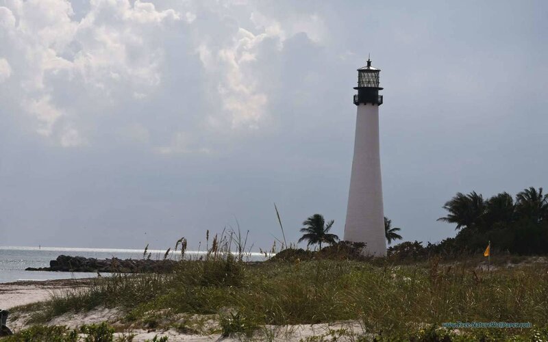 lighthouse on a cloudy day