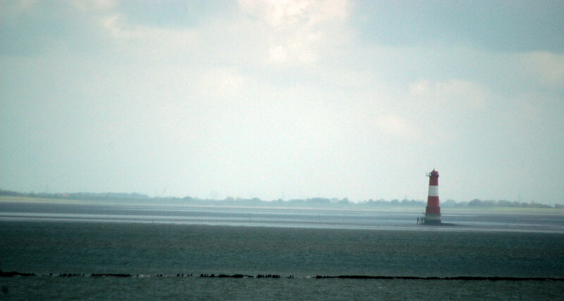 lighthouse on a foggy day