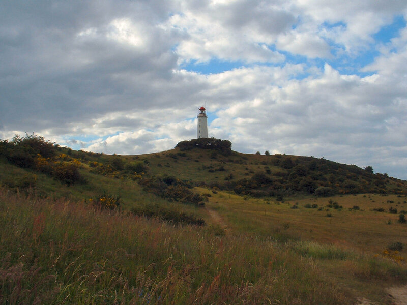 Lighthouse on a Hill — Green