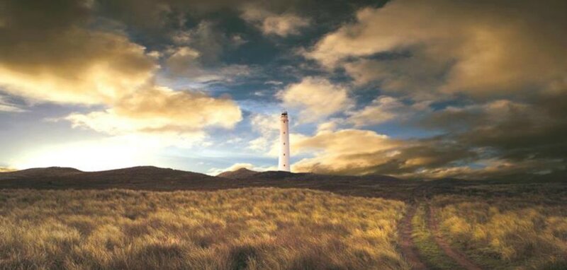 Lighthouse on a Hill — Yellow