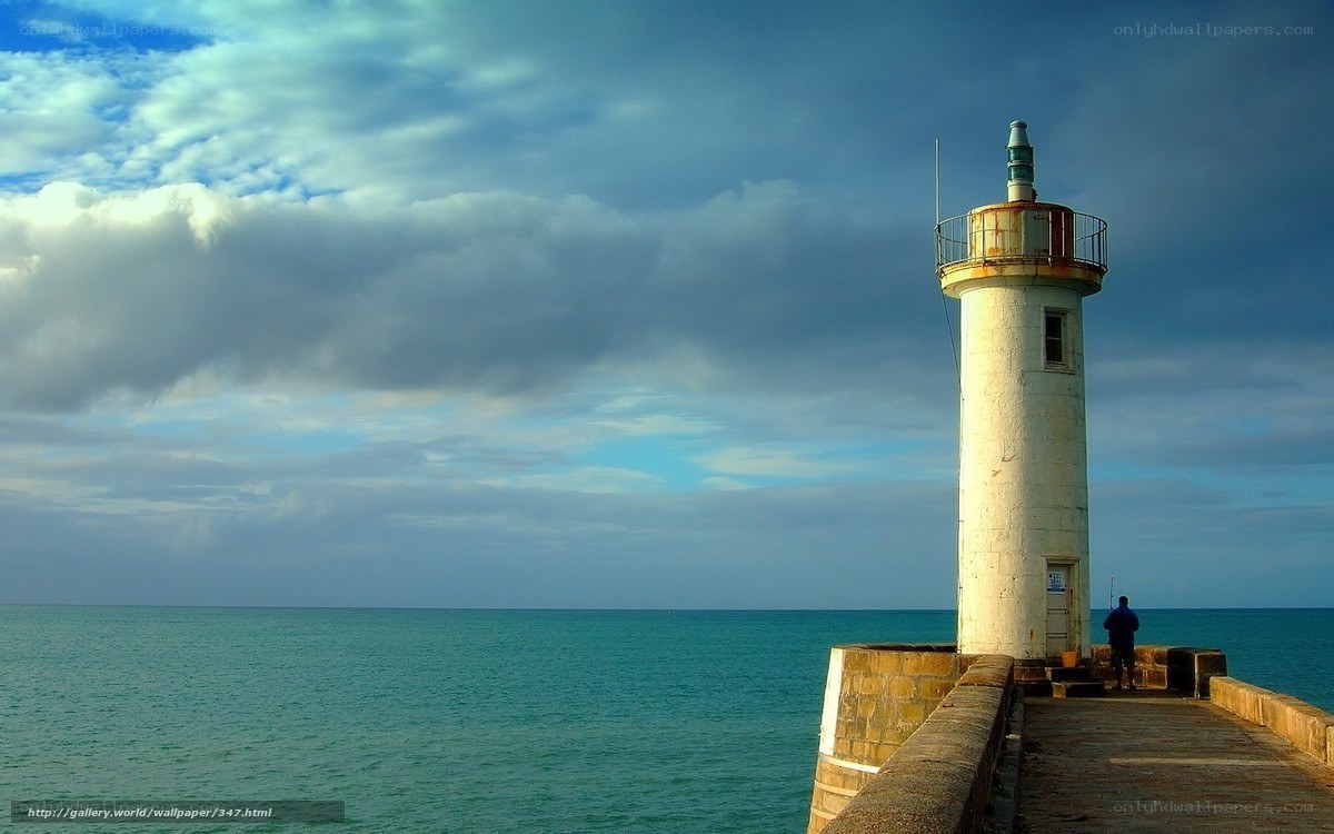 Lighthouse on a pier