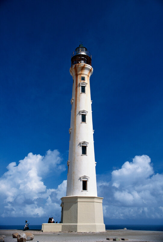 Lighthouse on a sunny day