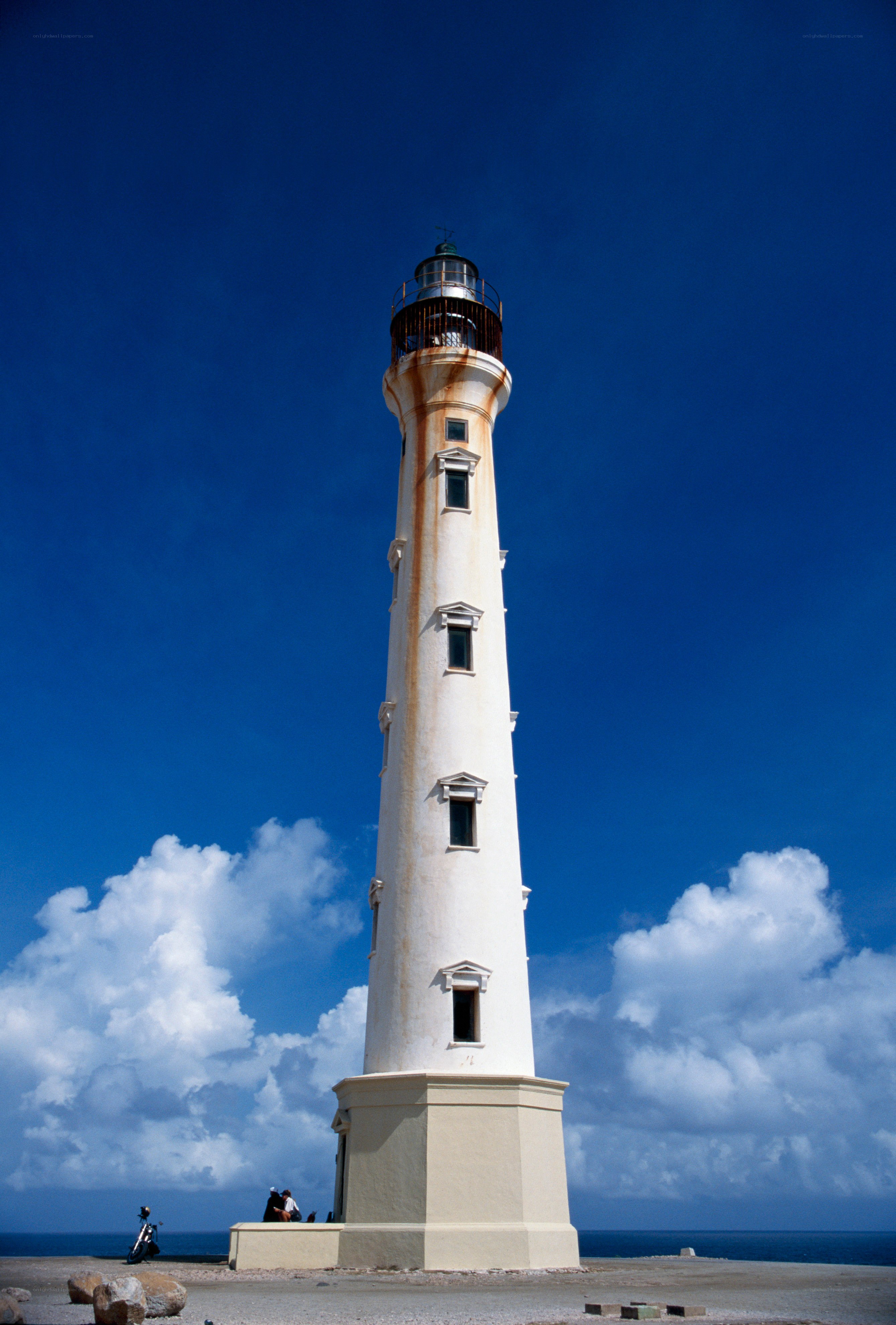 Lighthouse on a sunny day