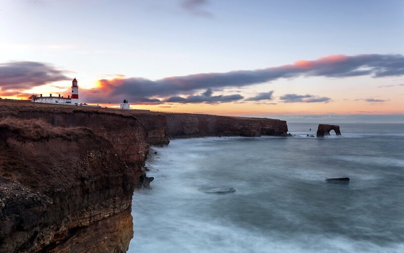 Lighthouse on Cliffs