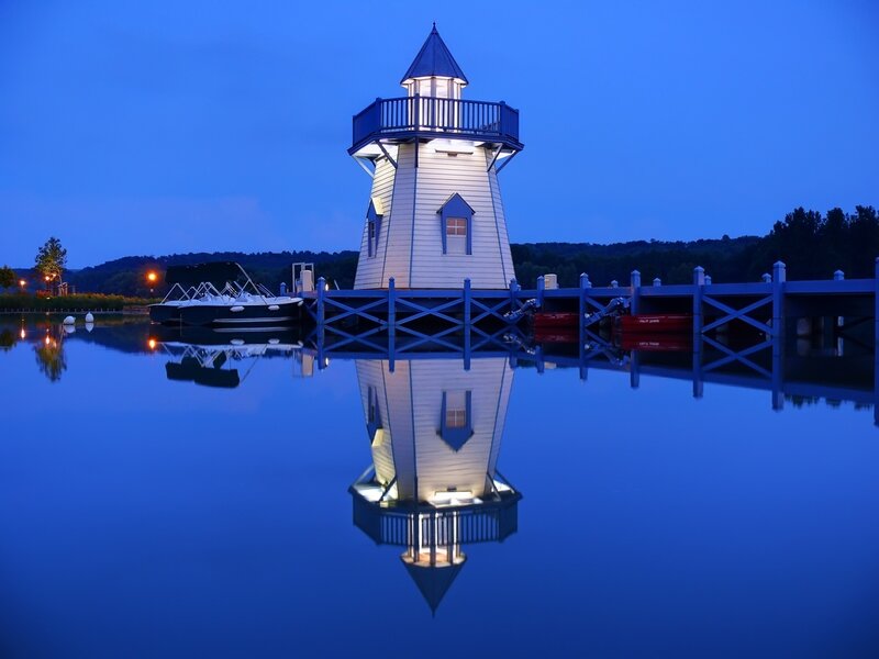 Lighthouse on Dock