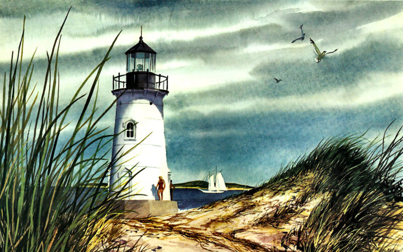 Lighthouse on Dune
