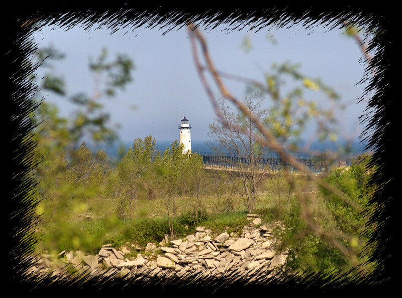 Lighthouse on Hillside