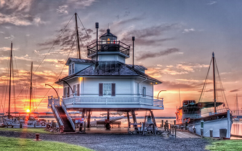 Lighthouse on Pilings