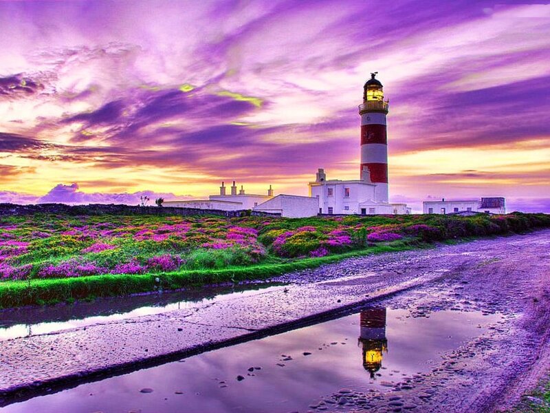 Lighthouse on Purple Hill