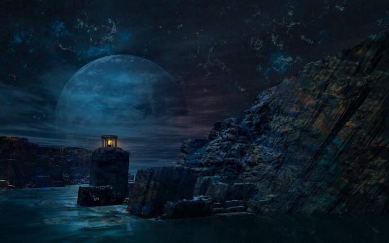 Lighthouse on Rock