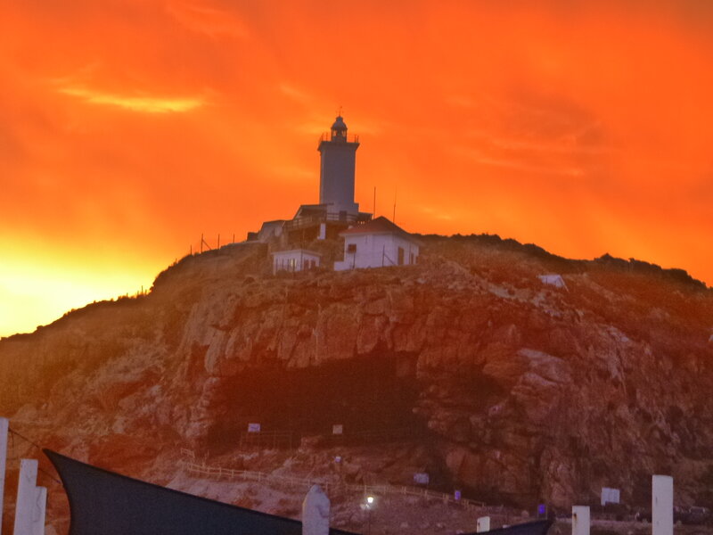 Lighthouse on Rocky Hill — Orange