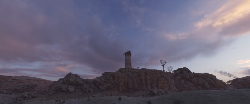 Lighthouse on Rocky Hill — Purple