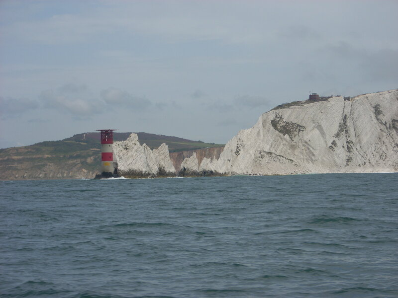 Lighthouse on Rocky Island — White, Calm