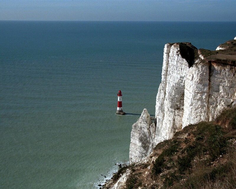 Lighthouse on Sea Cliff