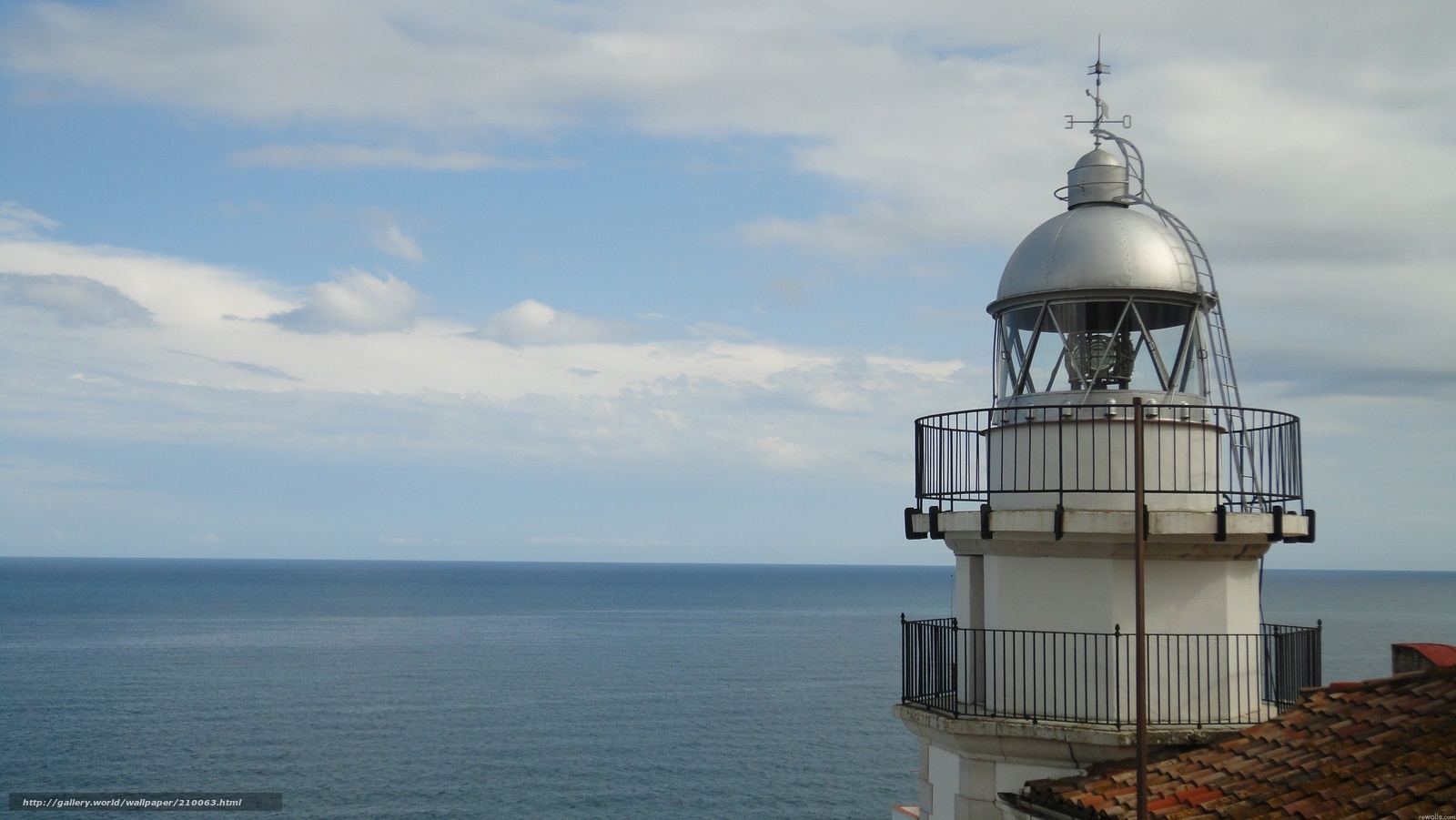 lighthouse overlooking the sea