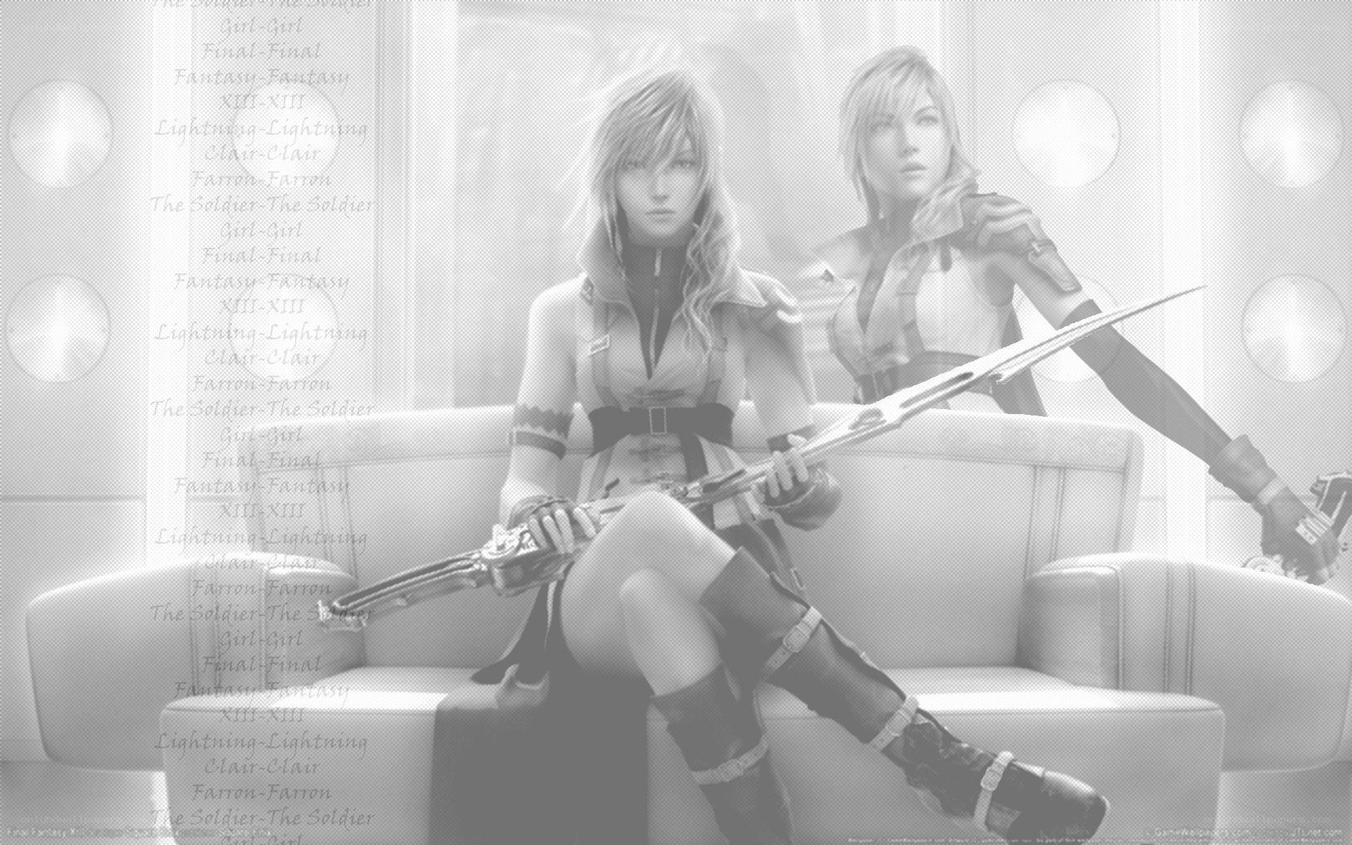 Lightning and Hope on a couch