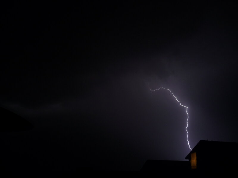 Lightning Bolt Striking