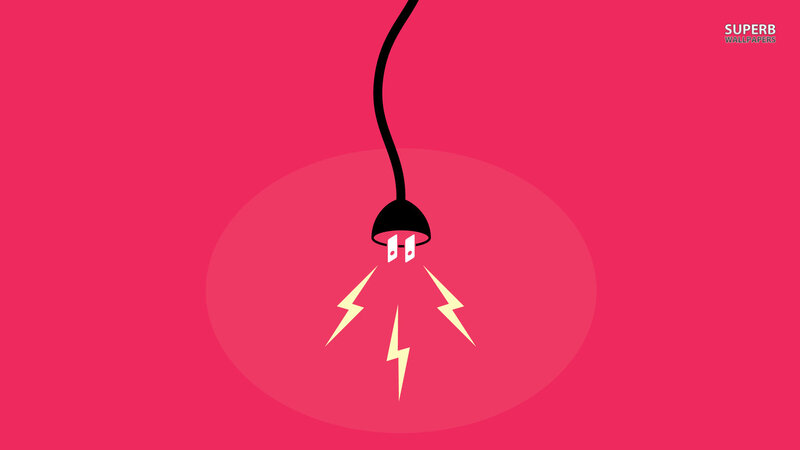 Lightning Bolts from Plug