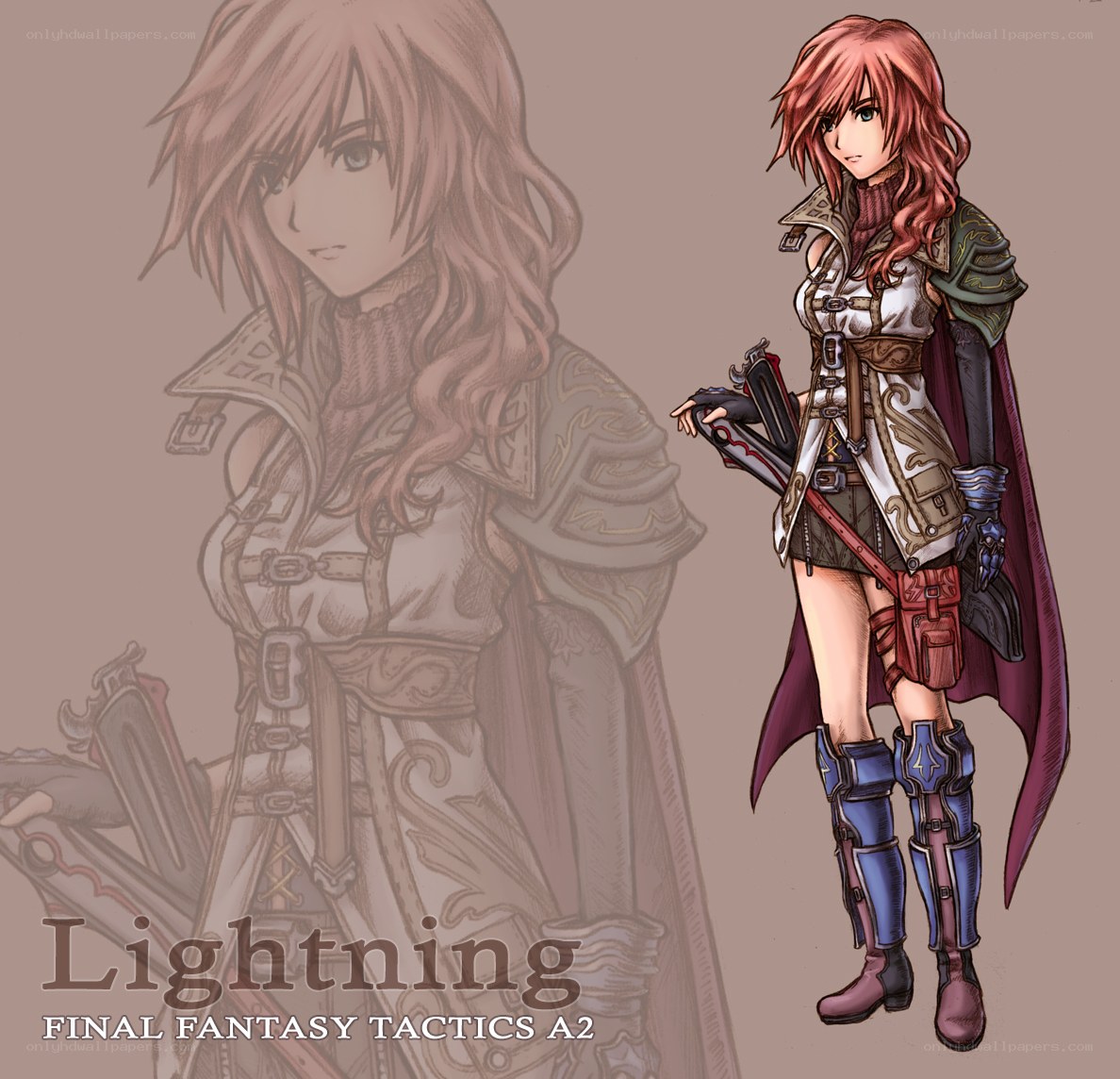 Lightning character art