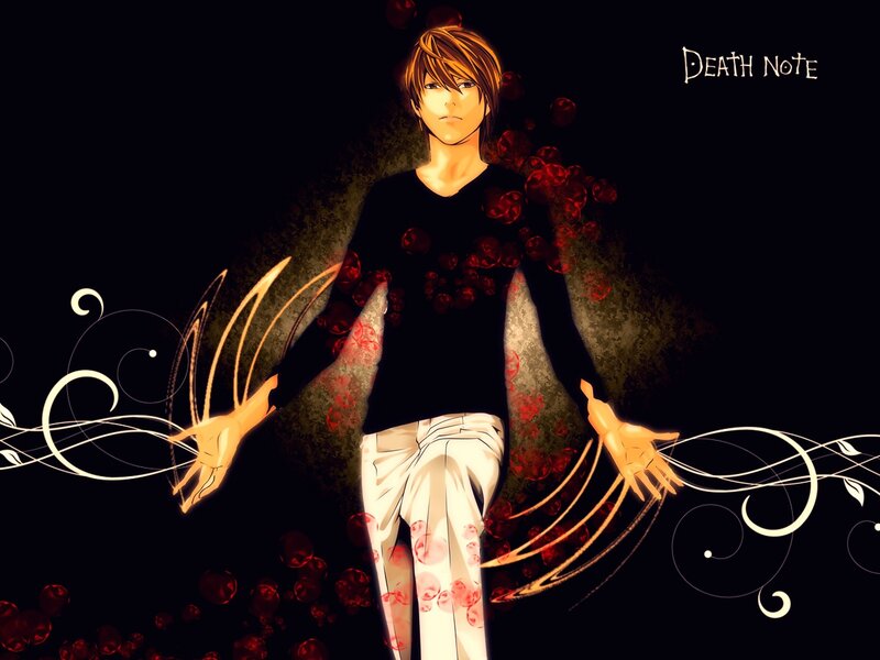 Lightning Death Note character