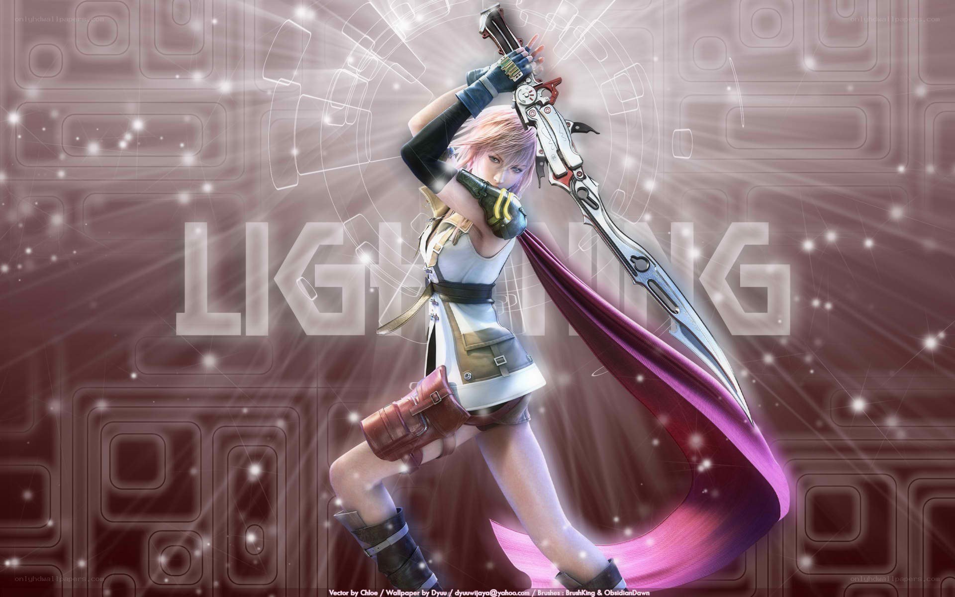 Lightning from Final Fantasy XIII